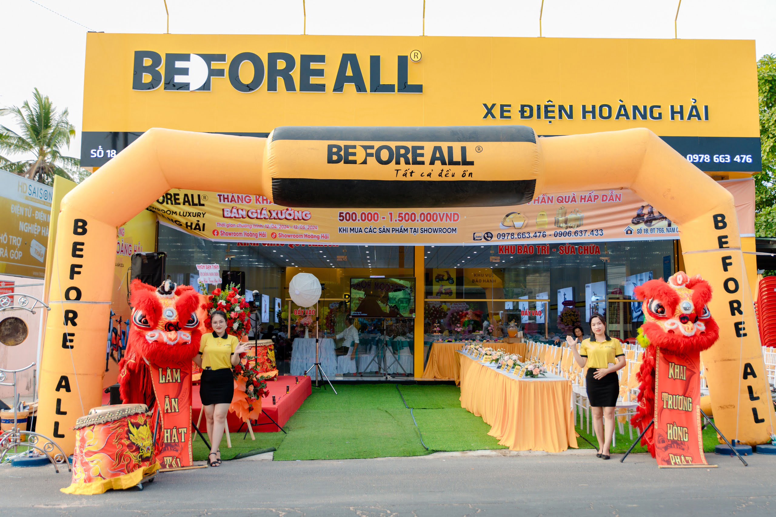 showroom hoàng hải