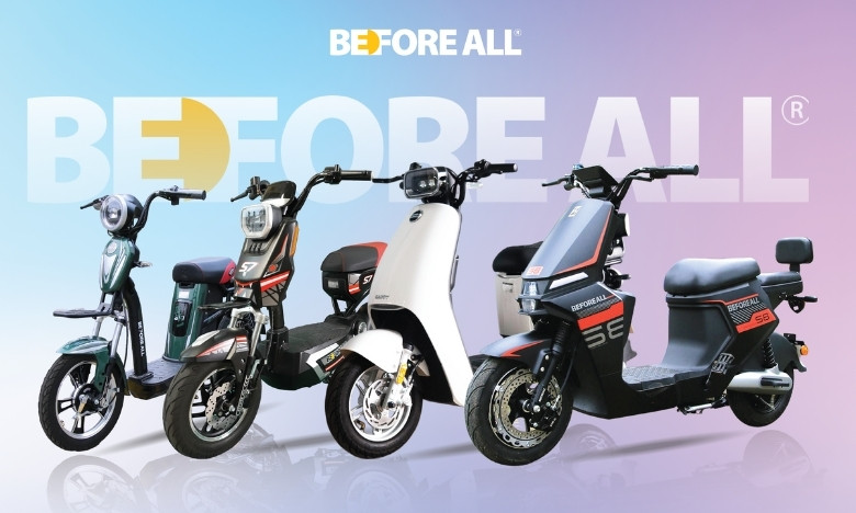 Before All đa dạng mẫu mã xe điện dành cho học sinh