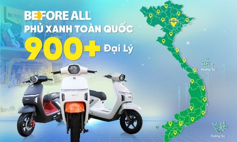 Before All hiện đang có mặt với hơn 900 đại lý trên toàn quốc.