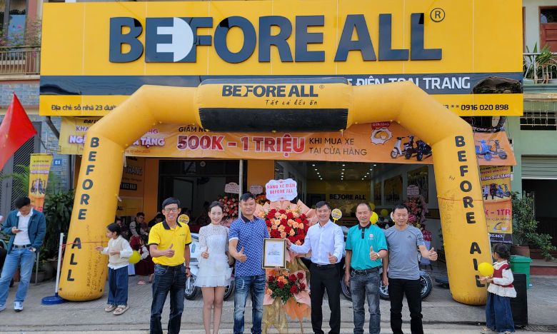 Các đại lý Before All mới khai trương