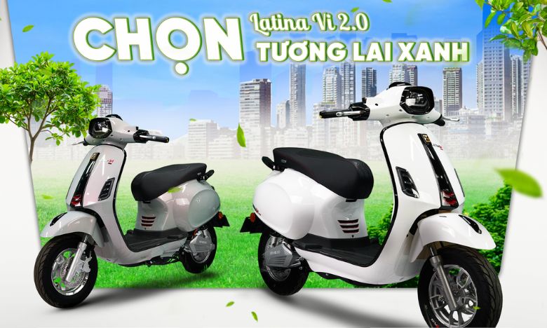 Xe máy điện Latina Vi 2.0