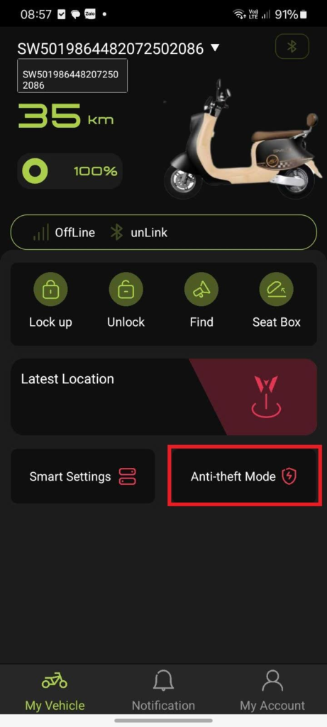Tính năng chống trộm App Before All