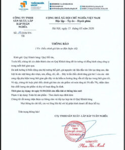 Thông báo tăng giá xe điện Before All