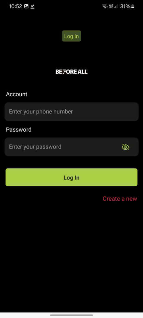 App thông minh Before All